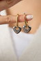 Heliophilia Silver Pendientes de Metal Multicolor CKP9132
